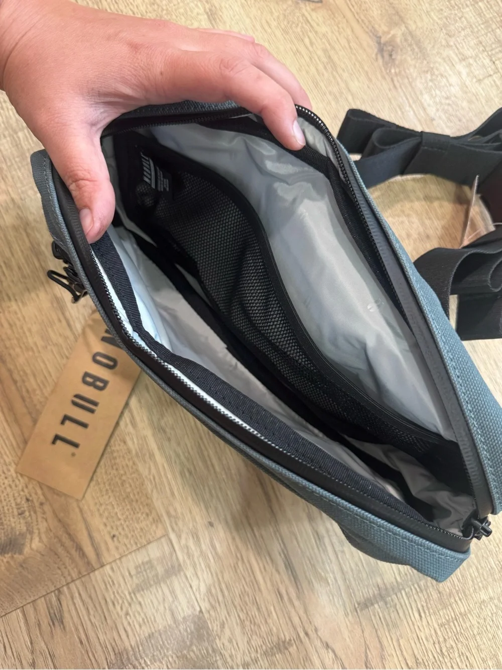 NOBULL Men's Olive Waist Pack in Dark Green